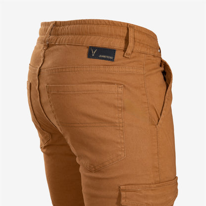 JOGGER CLASICO SLIM REF 6969-1 OCRE