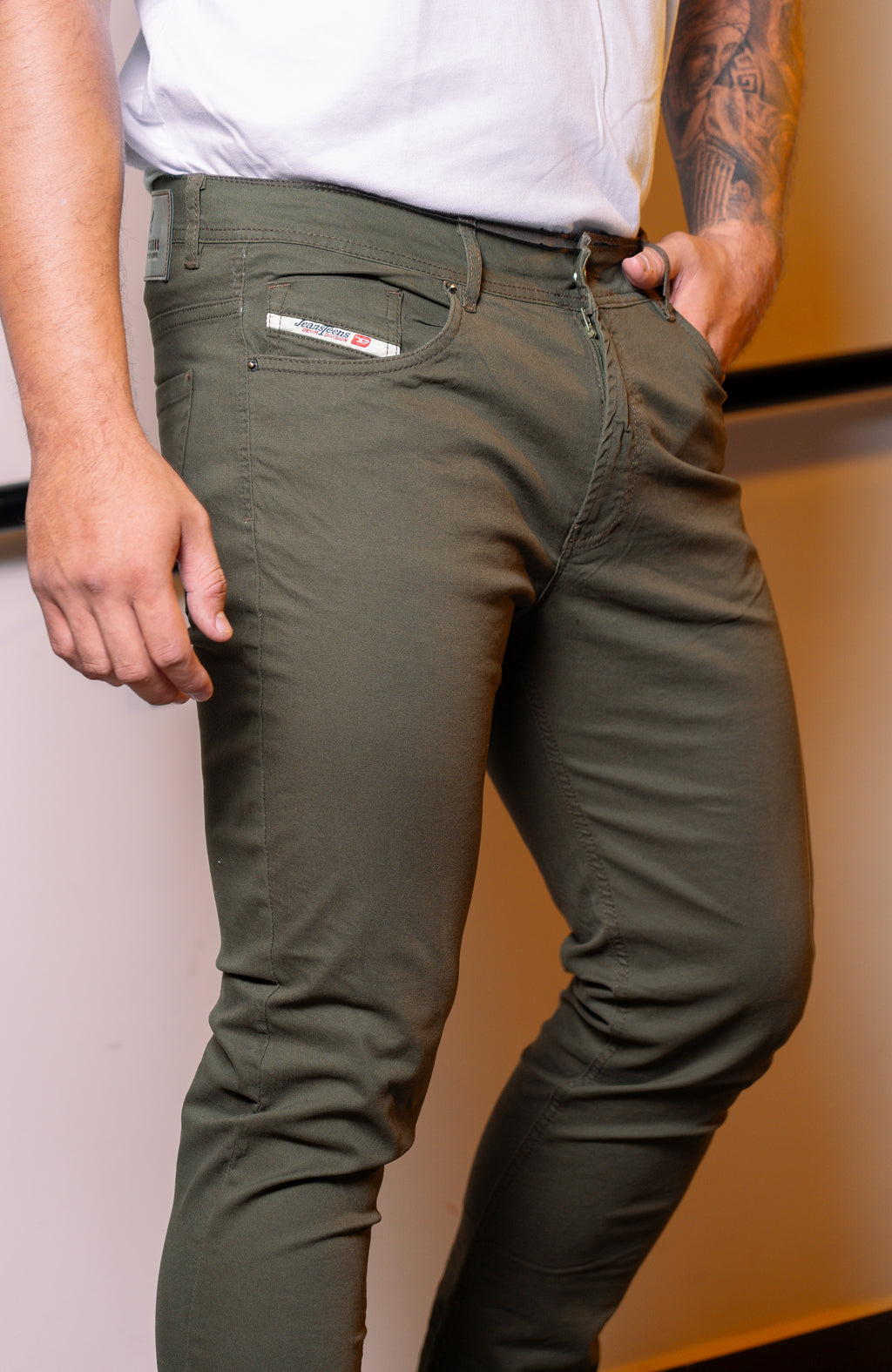 PANTALON VERDE REF 7619-V